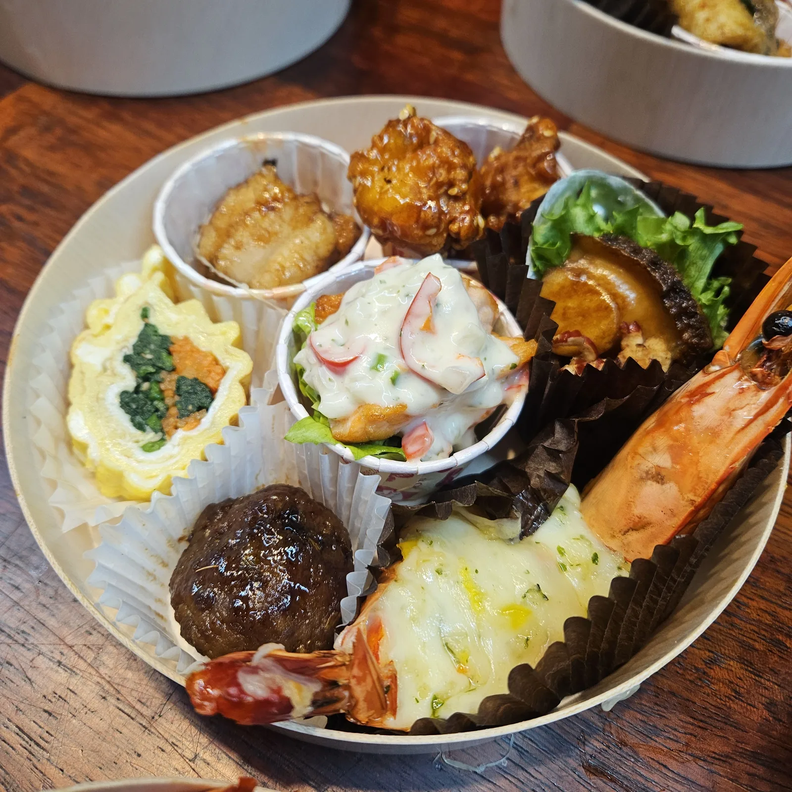 회의 정찬도시락 — 케이터링 구성
